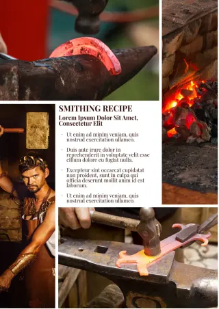 Smithing Recipe Template — free Google Docs template