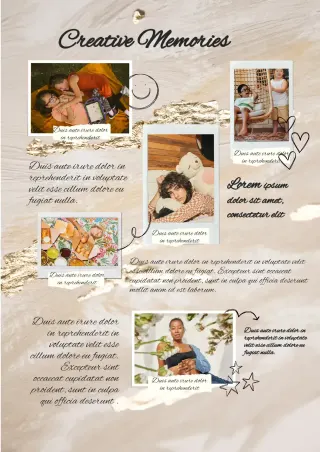 Creative Memories Recipe Template — free Google Docs template