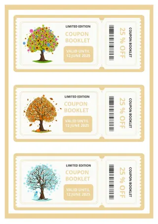 Coupon Booklet Template — free Google Docs template