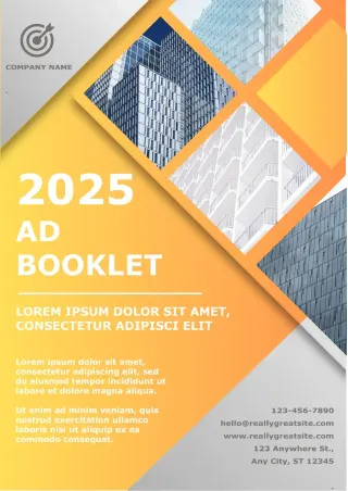 Ad Booklet Template — free Google Docs template