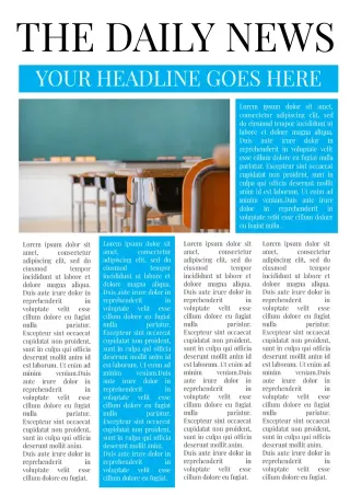 Classroom Newspaper Template — preview 2